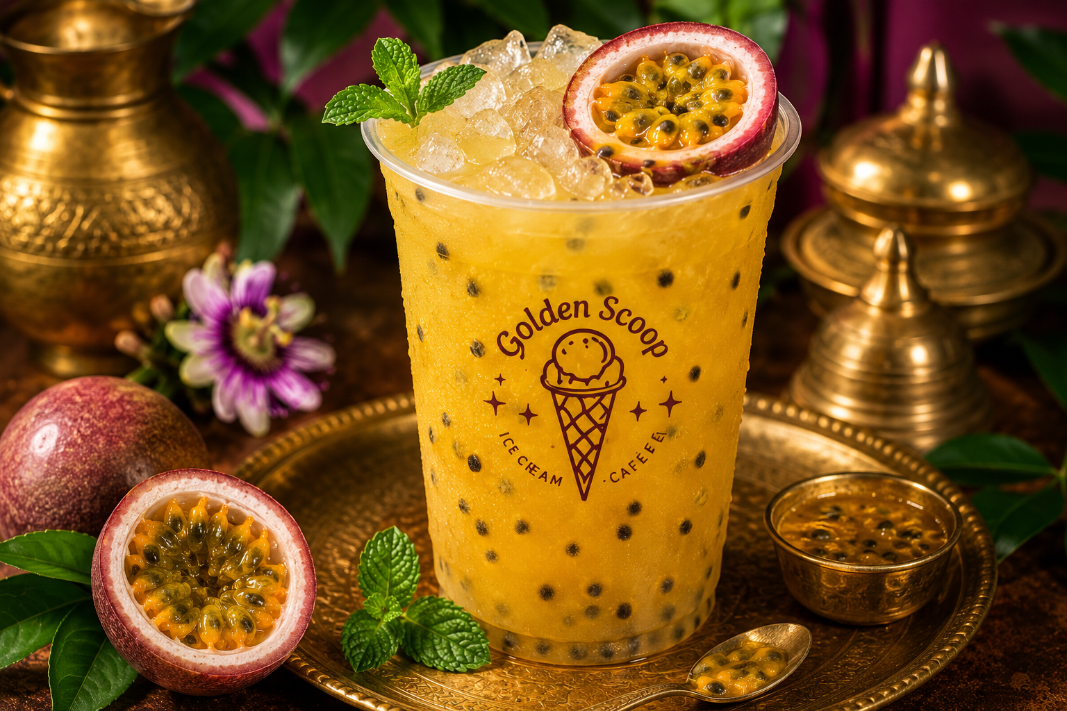 Passion fruit drink
